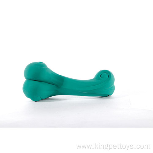 Interactive Latex Bone Toy Dog Chew Toy Pet